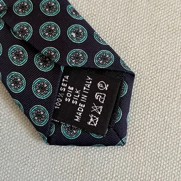 Authentic Versace Silk Tie Medusa
